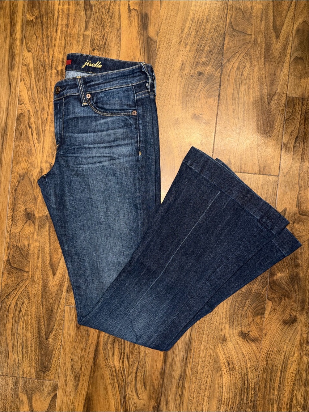 7 For All Mankind Dark Flare Jiselle Jeans